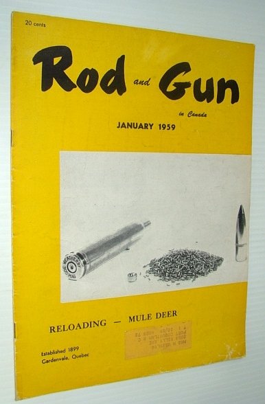 Rod & Gun in Canada Magazine, June 1959 - Reloading, …