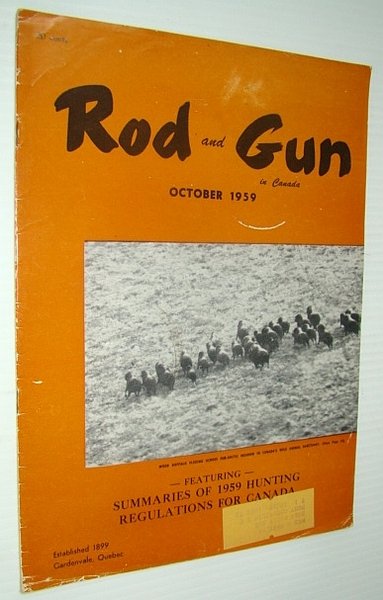 Rod & Gun in Canada Magazine, October 1959 - Summaries …