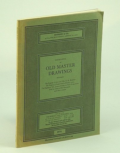 Sotheby & Co. Catalogue of Fine Old Master Drawings, Including …