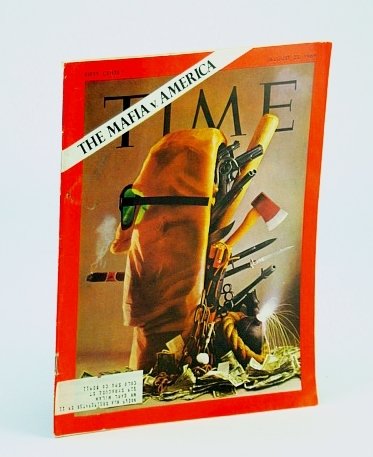 Time Magazine, August (Aug.) 22, 1969 - The Mafia Vs. …