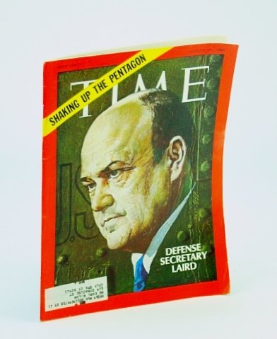 Time Magazine, August (Aug.) 29, 1969 - Melvin Laird Cover …