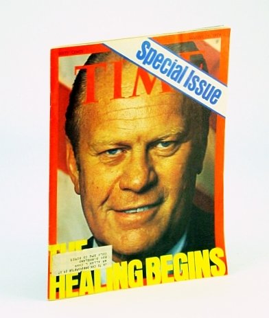 Time Magazine, August (Aug.) 19, 1974 - Gerald Ford Cover