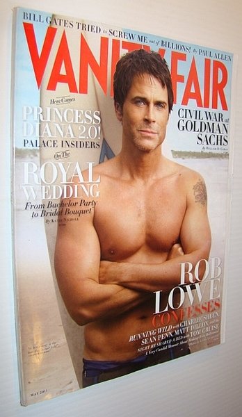 Vanity Fair Magazine, May 2011 - Rob Lowe Cover