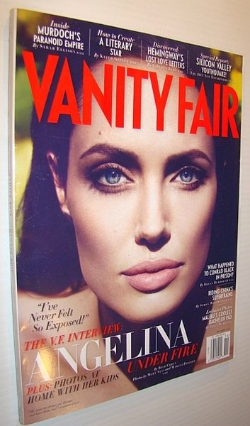 Vanity Fair Magazine, October 2011 - Angelina Jolie Cover
