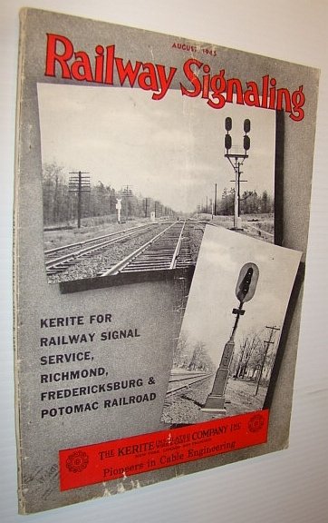 Railway Signaling Magazine, August 1945