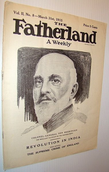 The Fatherland - Fair Play for Germany and Austria-Hungary, March …