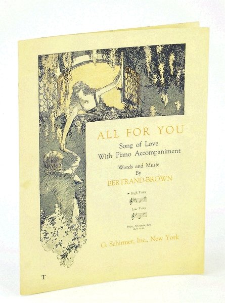 All For You - Song of Love: Sheet Music for …