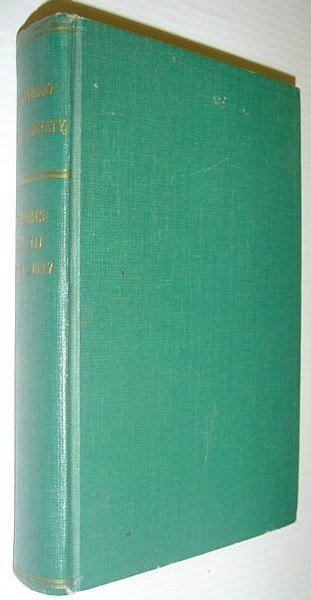 Waterloo Historical Society Reports: Volume III (Three), 1923-1927