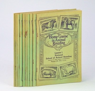 Home Course in Animal Breeding: Complete 10 (Ten) Booklet Set