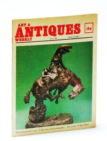 Art & (and) Antiques Weekly, July 24, 1971: Artist James …