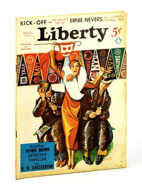 Liberty Magazine, October [Oct.] 14, 1933, Vol. 10, No. 41 …