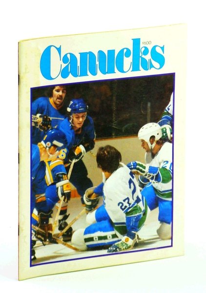 Canucks - Vancouver Canuck Magazine, February 21, 1977, Vol. 7, …