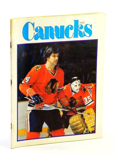 Canucks - Vancouver Canuck Magazine, January 27, 1977, Vol. 7, …