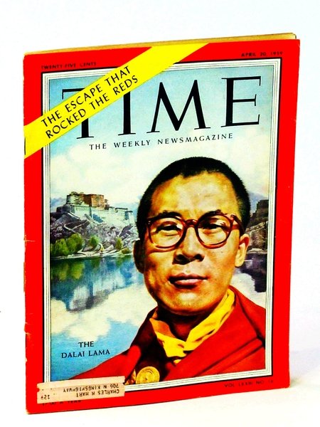 Time April [Apr.] 20, 1959, Vol. LXXIII No. 16 - …