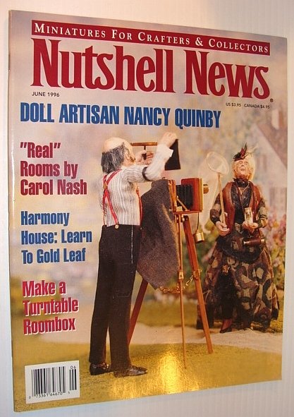 Nutshell News Magazine, June 1996 - Doll Artisan Nancy Quinby