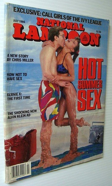 National Lampoon Magazine, July 1986 - Hot Summer Sex Issue