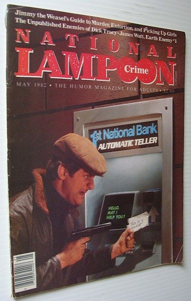 National Lampoon Magazine, May 1982 - Crime Issue