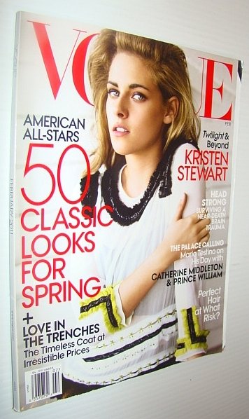 Vogue Magazine, February 2011 - Kristen Stewart Cover