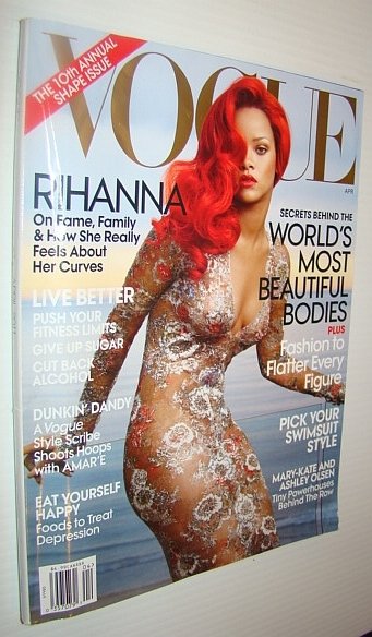 Vogue Magazine, April 2011 - Rihanna Cover
