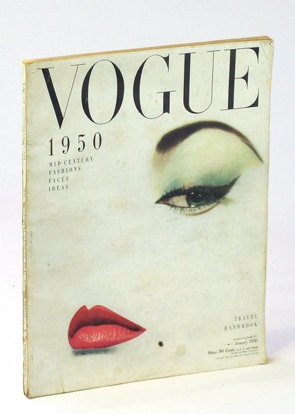 Vogue Magazine [USA], January [Jan.] 1950 - Original Erwin Blumenfeld …
