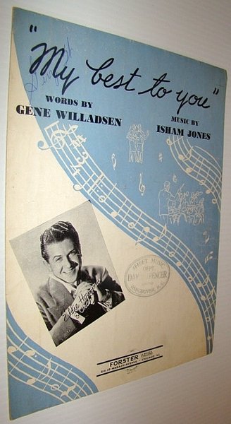 My Best to You - Sheet Music for Piano and …