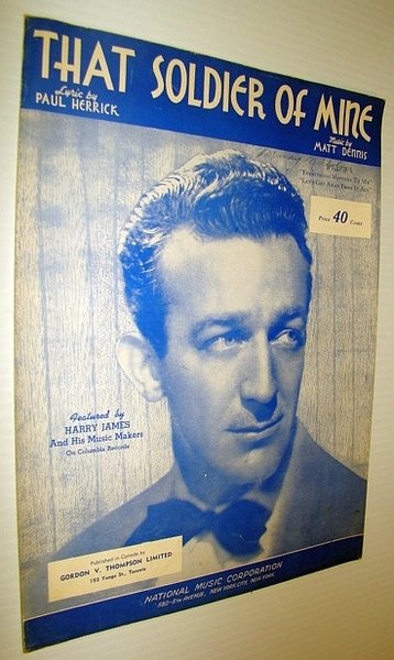 That Soldier of Mine: Sheet Music for Piano and Voice …