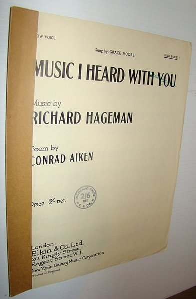 Music I Heard With You - Sheet Music for Piano …