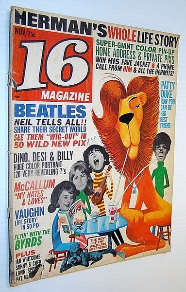 16 (Sixteen) Magazine, November 1965, Volume 7, Number 6 - …