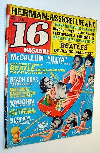 16 (Sixteen) Magazine, September 1965, Volume 7, Number 4 - …