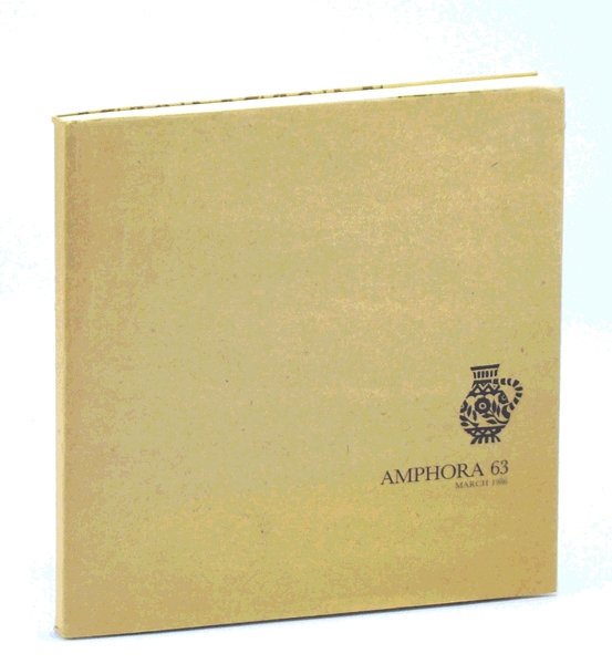 Amphora 63: From Hand to Hand - A Gathering of …