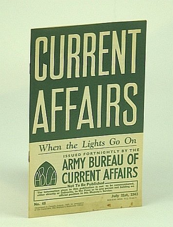 Current Affairs, Number 48: When the Lights Go On - …