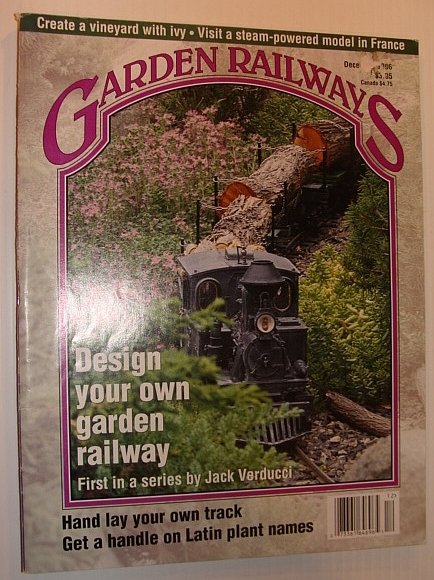Garden Railways Magazine, December 1996