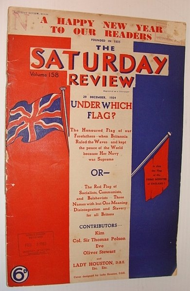 The Saturday Review, 29 December, 1934 - "The Only Paper …