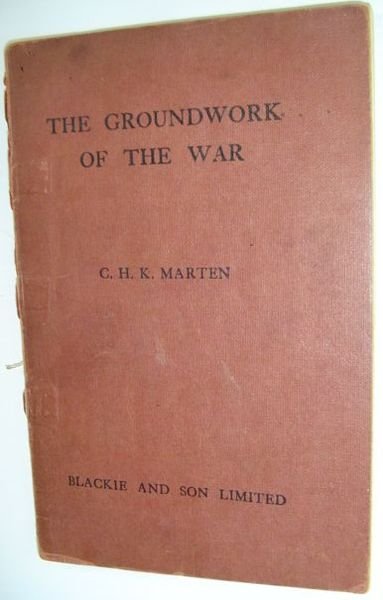 The Groundwork of The War