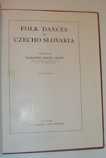 Folk Dances of Czecho Slovakia