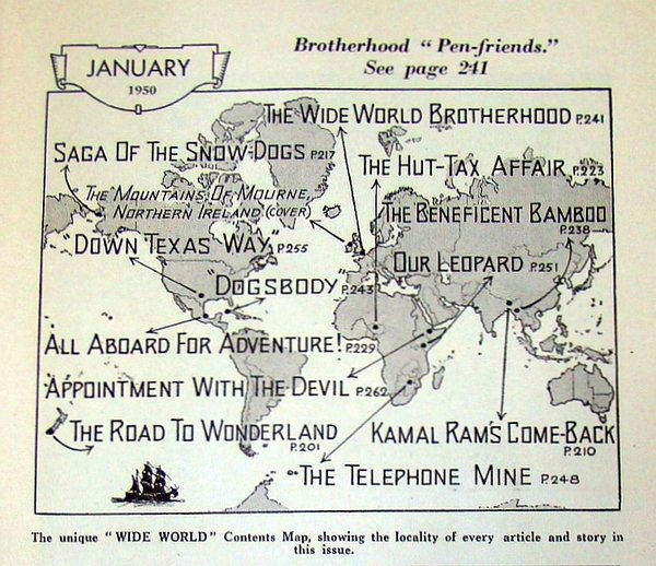 The Wide World Magazine - January 1950