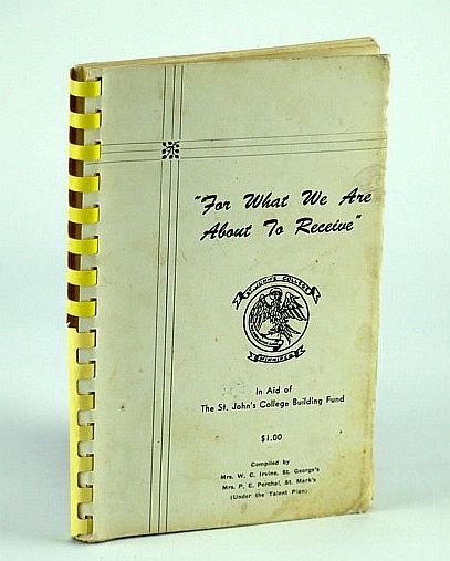 "For What We Are About to Receive": Fundraising Cookbook (Cook …