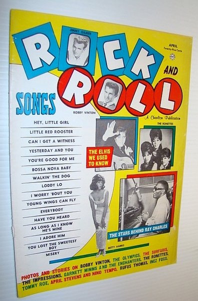 Rock and Roll Songs Magazine, April 1964 Vol. 9 No. …