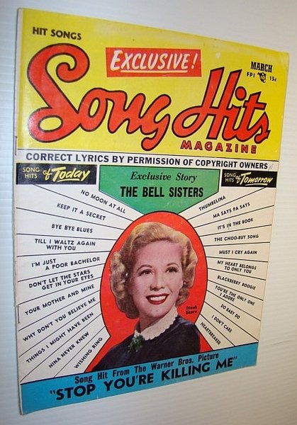 Song Hits Magazine, March 1953 Vol. 16 No. 8