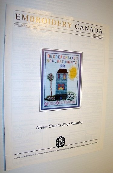 Embroidery Canada Magazine, Spring 1992