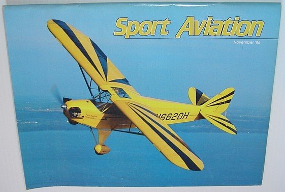 Sport Aviation Magazine - November 1986