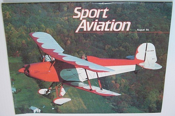 Sport Aviation Magazine - August 1986