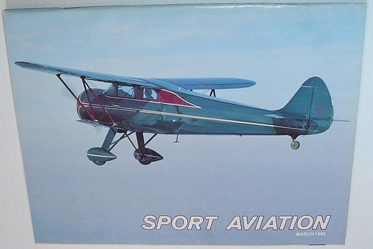 Sport Aviation Magazine - March 1985