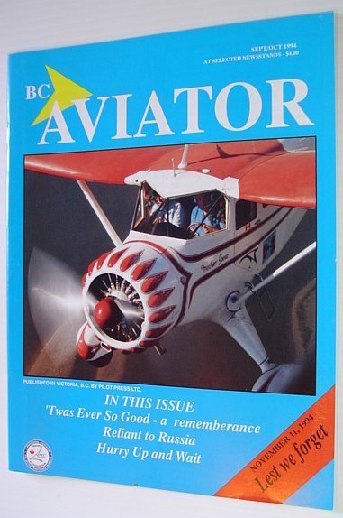 BC (British Columbia) Aviator Magazine: September/October 1994