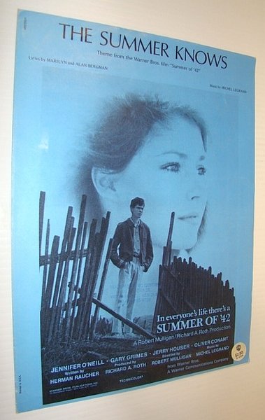 The Summer Knows - Sheet Music for Piano and Voice …