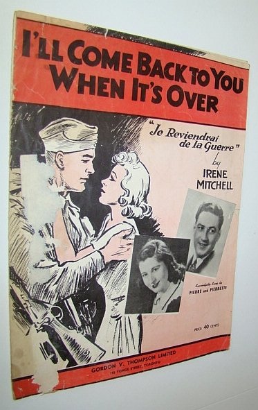 I'll Come Back to You When It's Over (Je Reviendrai …