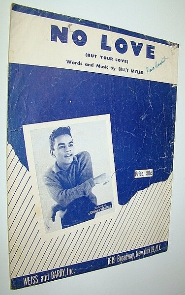 No Love (But Your Love): Sheet Music for Piano and …