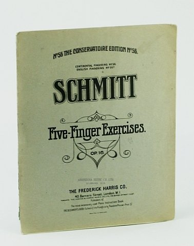 Schmitt Five-Finger Exercises, Op. 16, The Conservatoire Edition No. 56
