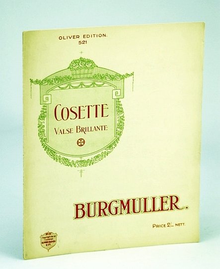 Cosette - Valse Brillante: Sheet Music for Piano (Oliver Edition …