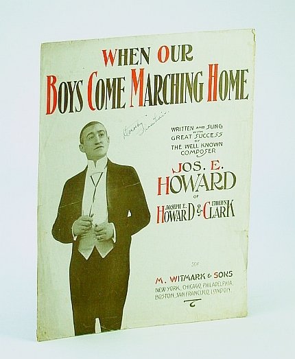 When Our Boys Come Marching Home: Sheet Music for Voice …